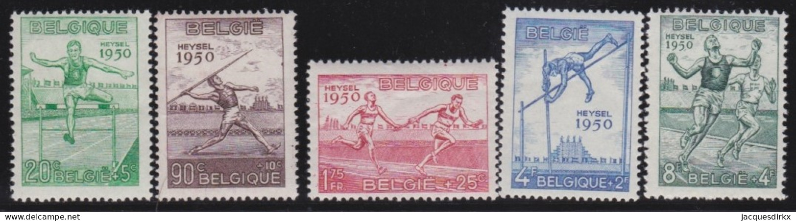 Belgie  .   OBP     .     827/831       .   **       .   Postfris   .   /    .   Neuf Avec Gomme Et SANS Charnière - Neufs