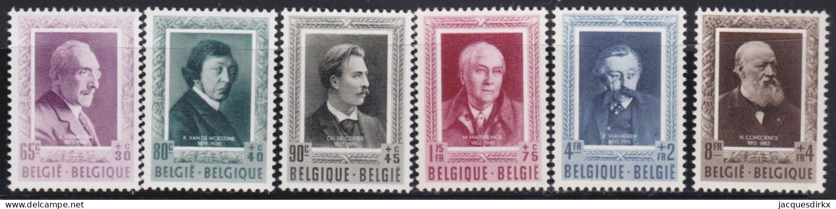 Belgie  .   OBP     .     892/897       .   **       .   Postfris   .   /    .   Neuf Avec Gomme Et SANS Charnière - Unused Stamps