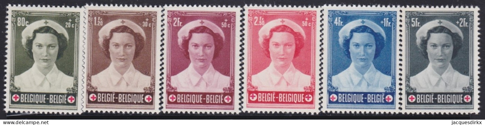 Belgie  .   OBP     .     912/917        .   **       .   Postfris   .   /    .   Neuf Avec Gomme Et SANS Charnière - Nuevos