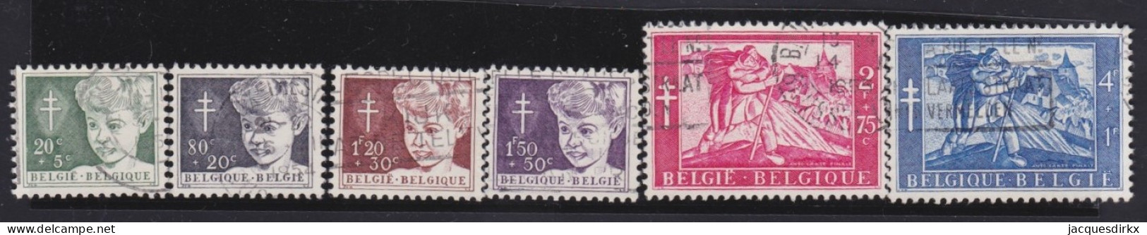 Belgie  .   OBP  .     955/960       .   O     .  Gestempeld  .    /  .    Oblitéré - Usati