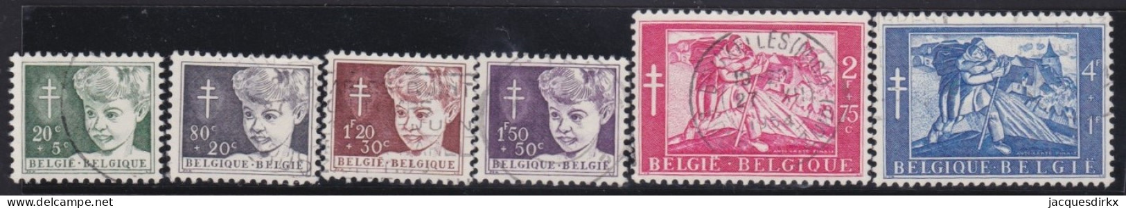 Belgie  .   OBP  .     955/960       .   O     .  Gestempeld  .    /  .    Oblitéré - Used Stamps