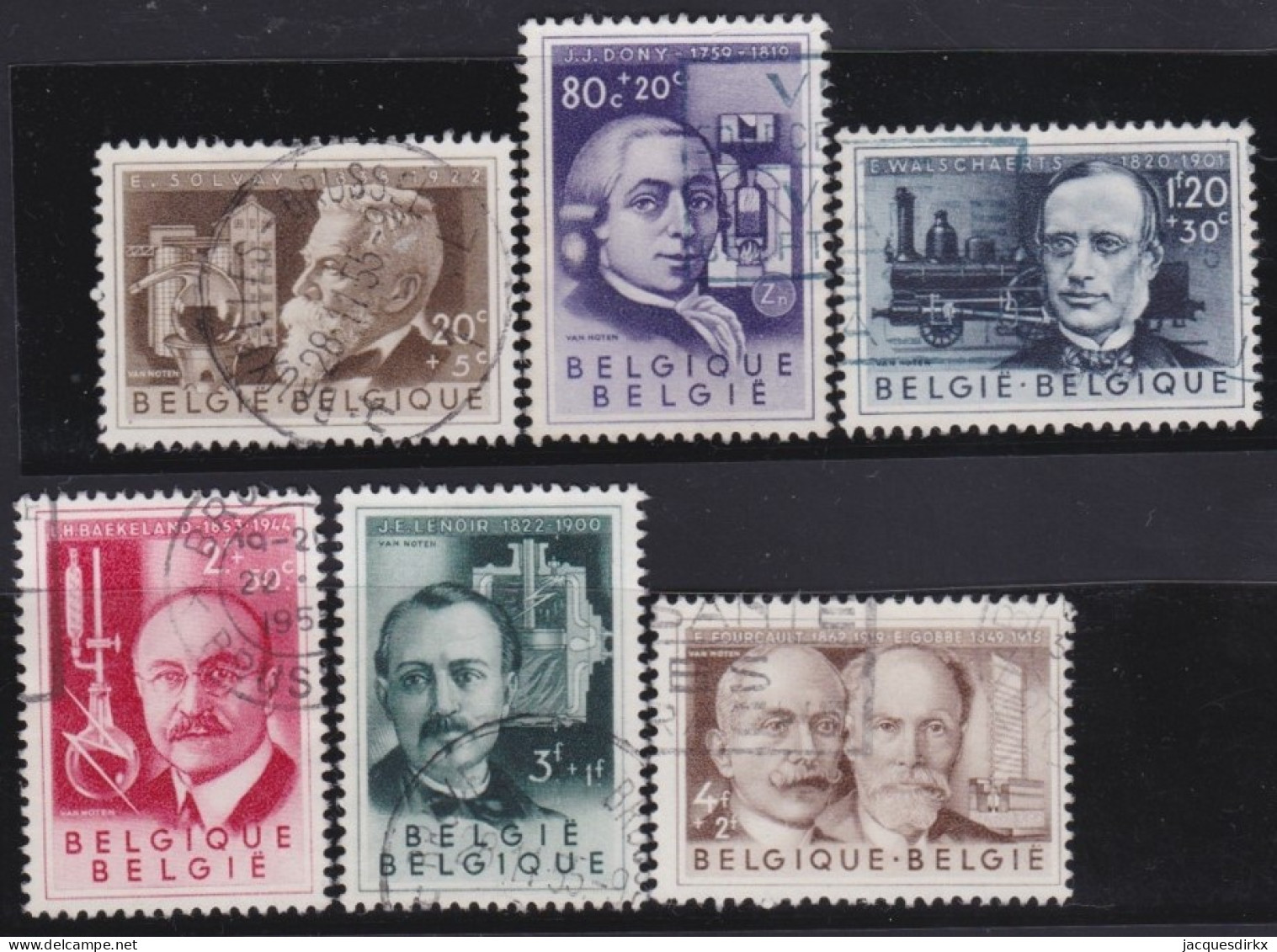 Belgie  .   OBP  .     973/978       .   O     .  Gestempeld  .    /  .    Oblitéré - Used Stamps