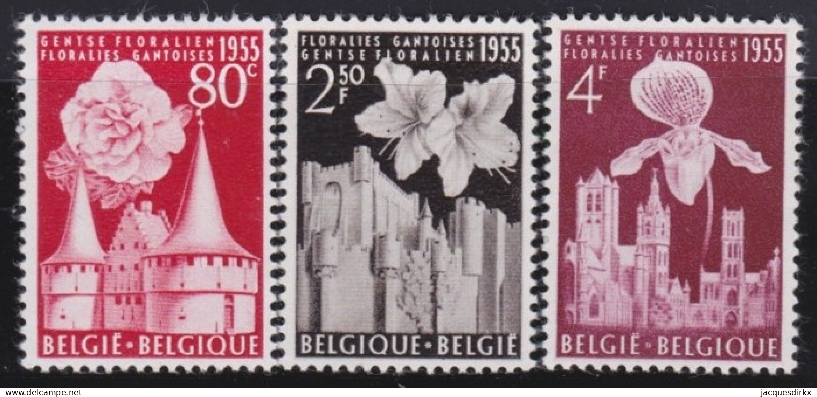 Belgie  .   OBP     .     961/963       .   **       .   Postfris   .   /    .   Neuf Avec Gomme Et SANS Charnière - Nuovi