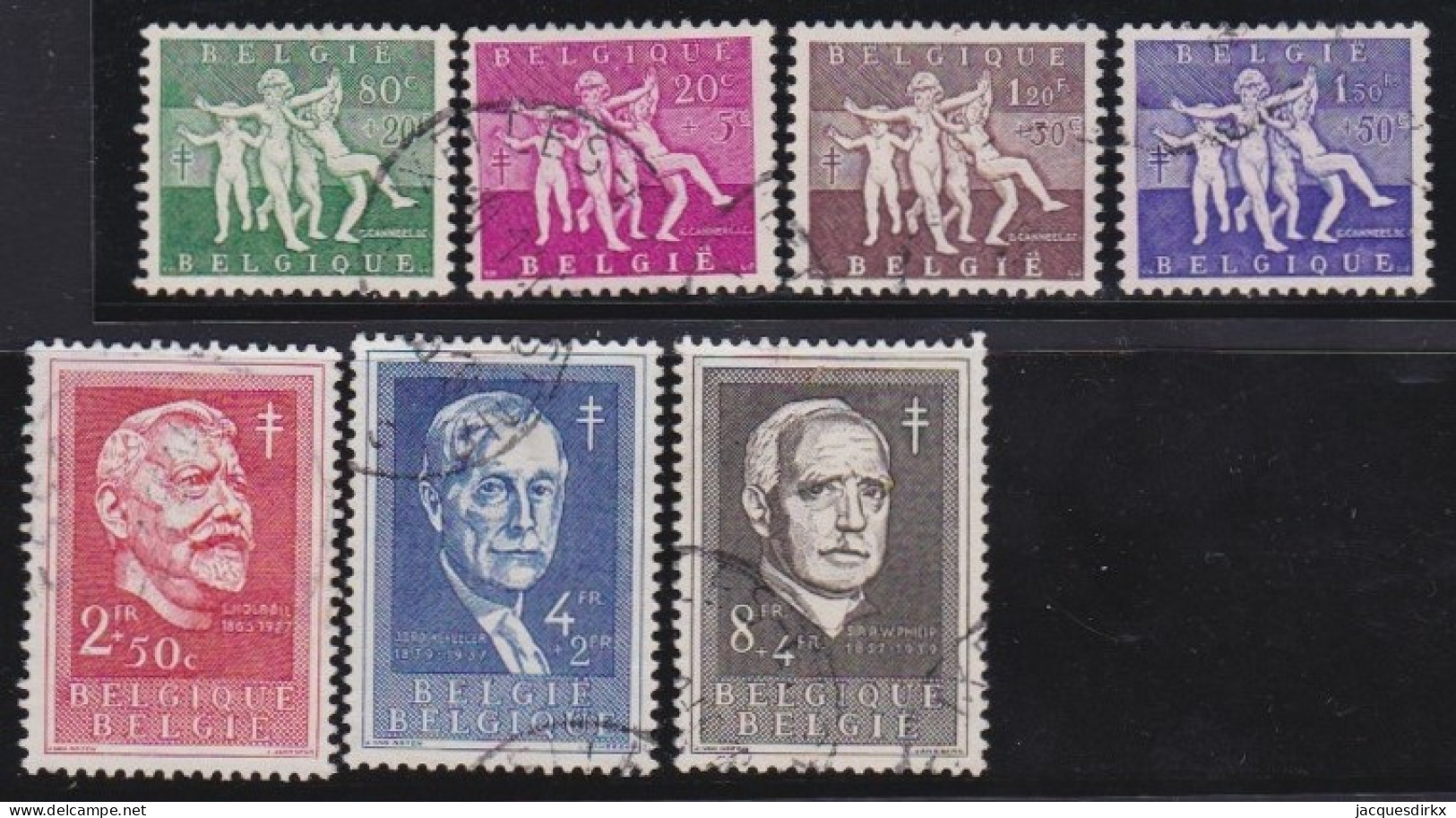 Belgie  .   OBP  .     979/985      .   O     .  Gestempeld  .    /  .    Oblitéré - Used Stamps