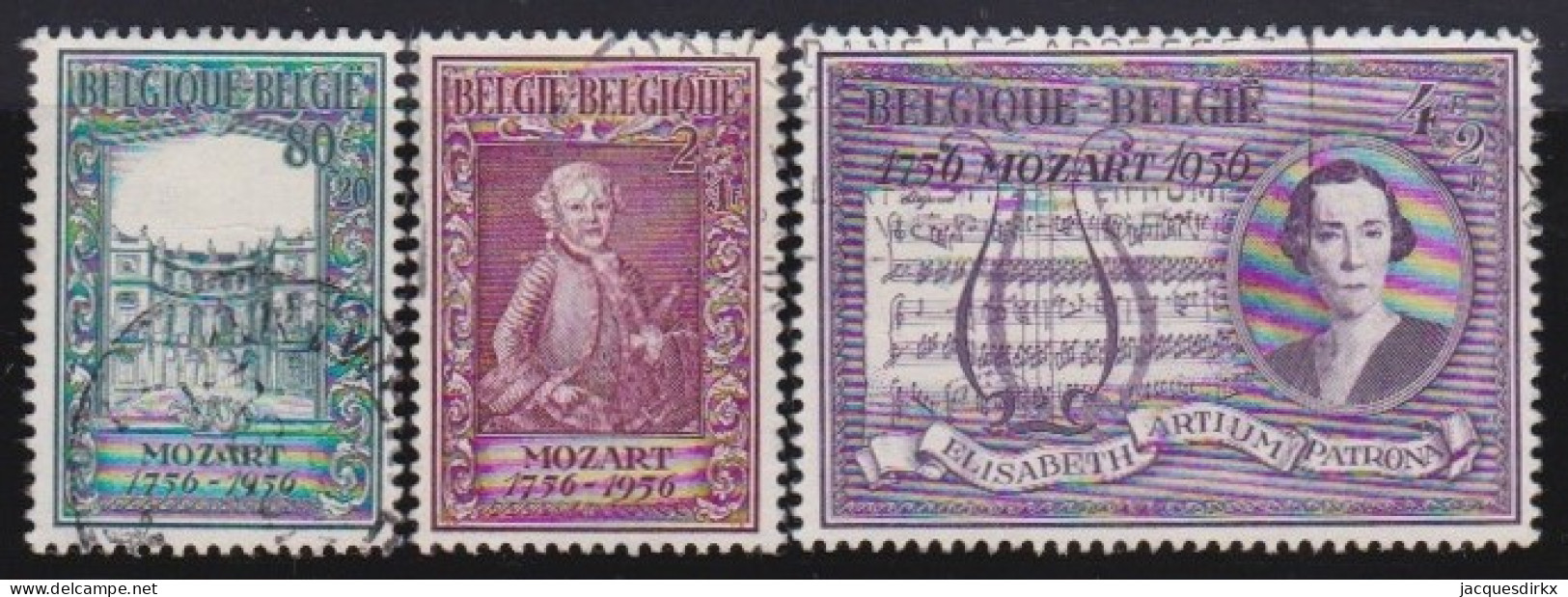 Belgie  .   OBP  .     987/989       .   O     .  Gestempeld  .    /  .    Oblitéré - Used Stamps