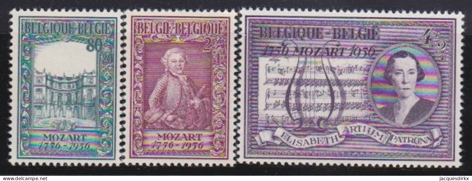 Belgie  .   OBP     .     987/989      .   **       .   Postfris   .   /    .   Neuf Avec Gomme Et SANS Charnière - Neufs