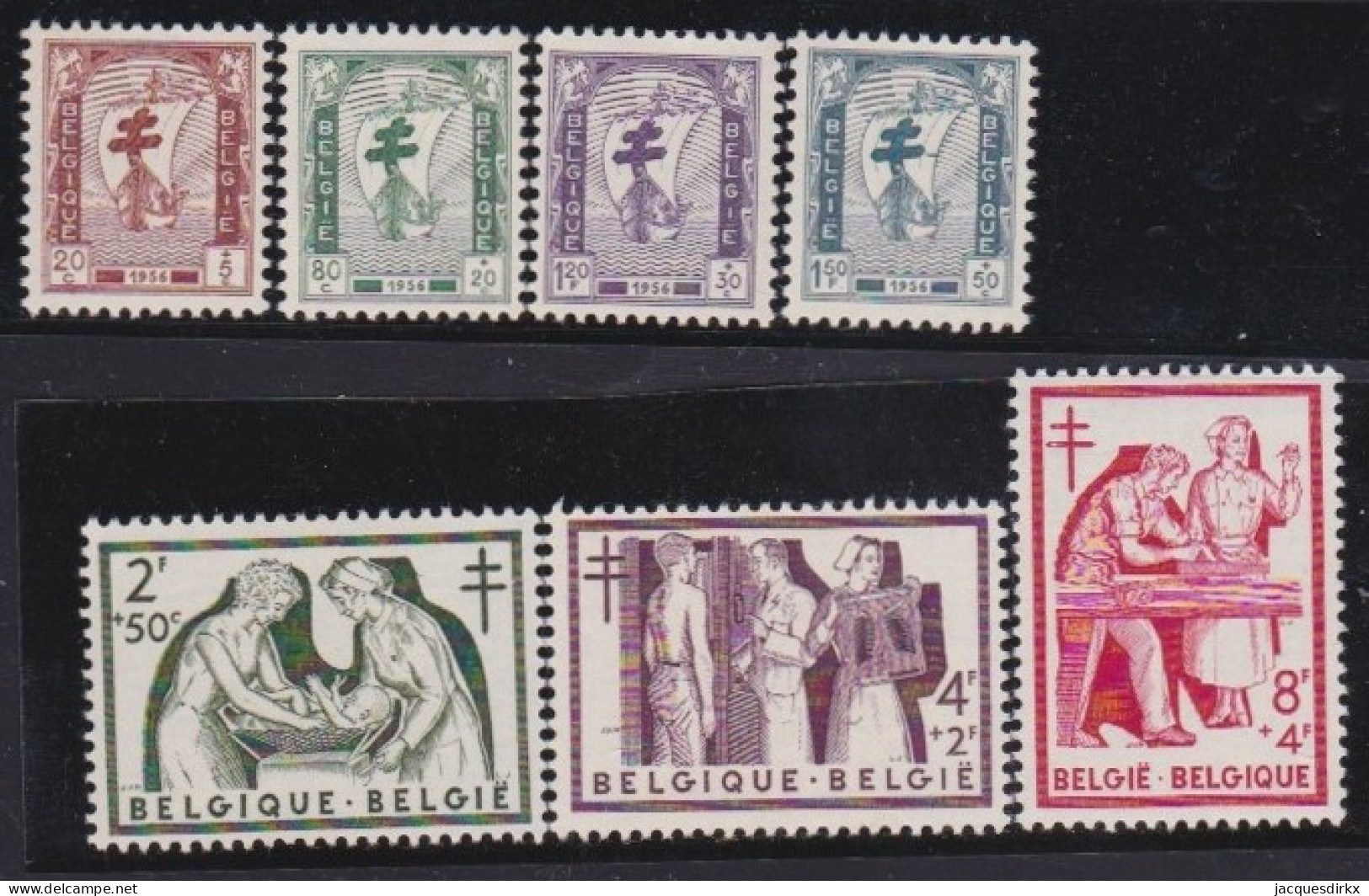 Belgie  .   OBP     .     998/1004      .   **       .   Postfris   .   /    .   Neuf Avec Gomme Et SANS Charnière - Nuevos