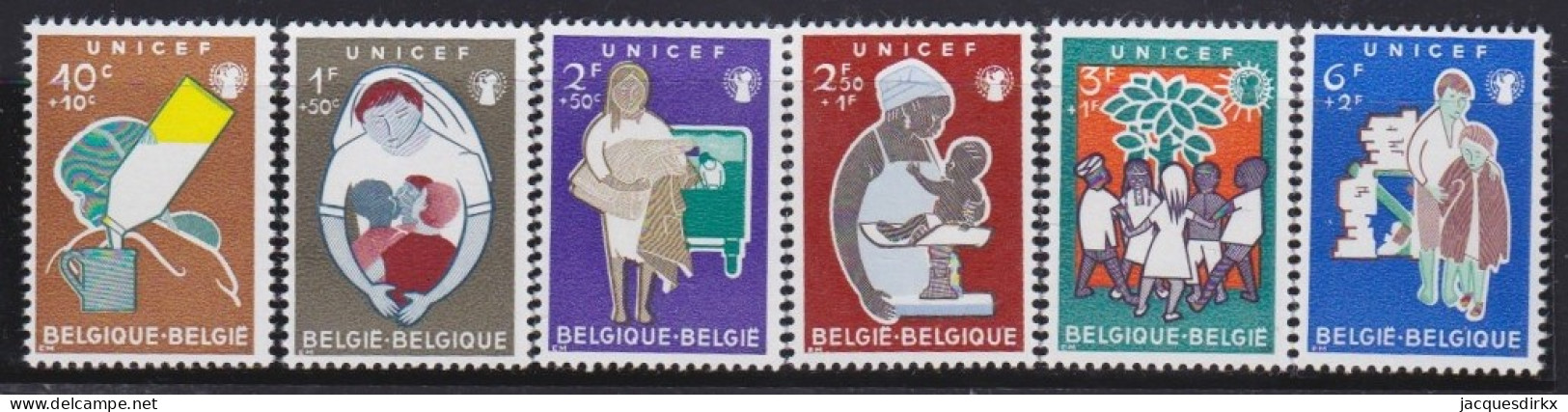Belgie  .   OBP     .    1153/1158     .   **       .   Postfris   .   /    .   Neuf Avec Gomme Et SANS Charnière - Ungebraucht