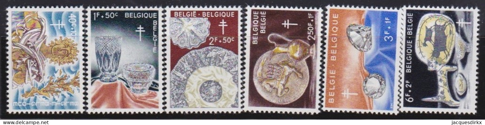 Belgie  .   OBP     .    1163/1168   .   **       .   Postfris   .   /    .   Neuf Avec Gomme Et SANS Charnière - Neufs