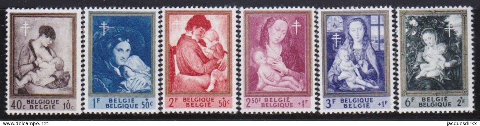 Belgie  .   OBP     .    1198/1203     .   **       .   Postfris   .   /    .   Neuf Avec Gomme Et SANS Charnière - Ongebruikt