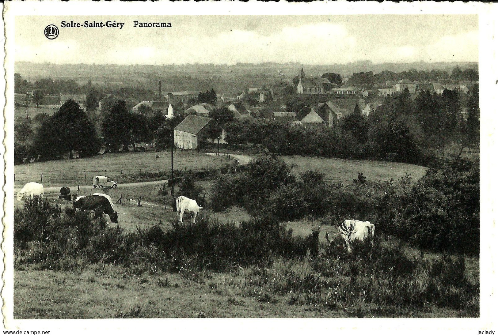 Solre-Saint-Géry -- Panorama. (2 Scans) - Beaumont