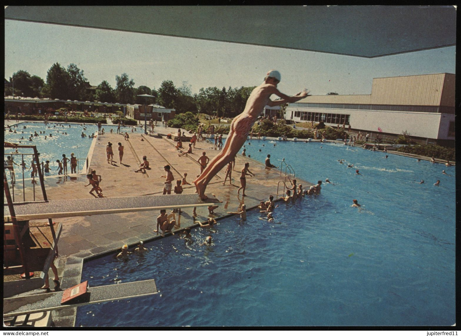 (B3129) AK Norderstedt (Kreis Segeberg), Freibad Mit Schwimmhalle - Norderstedt