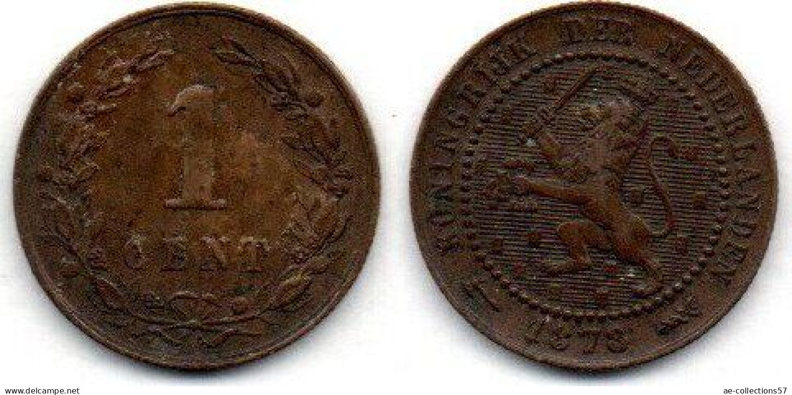 MA 20893 /  Pays Bas - Netherlands - Niederlande 1 Cent 1878 TTB - 1849-1890: Willem III.