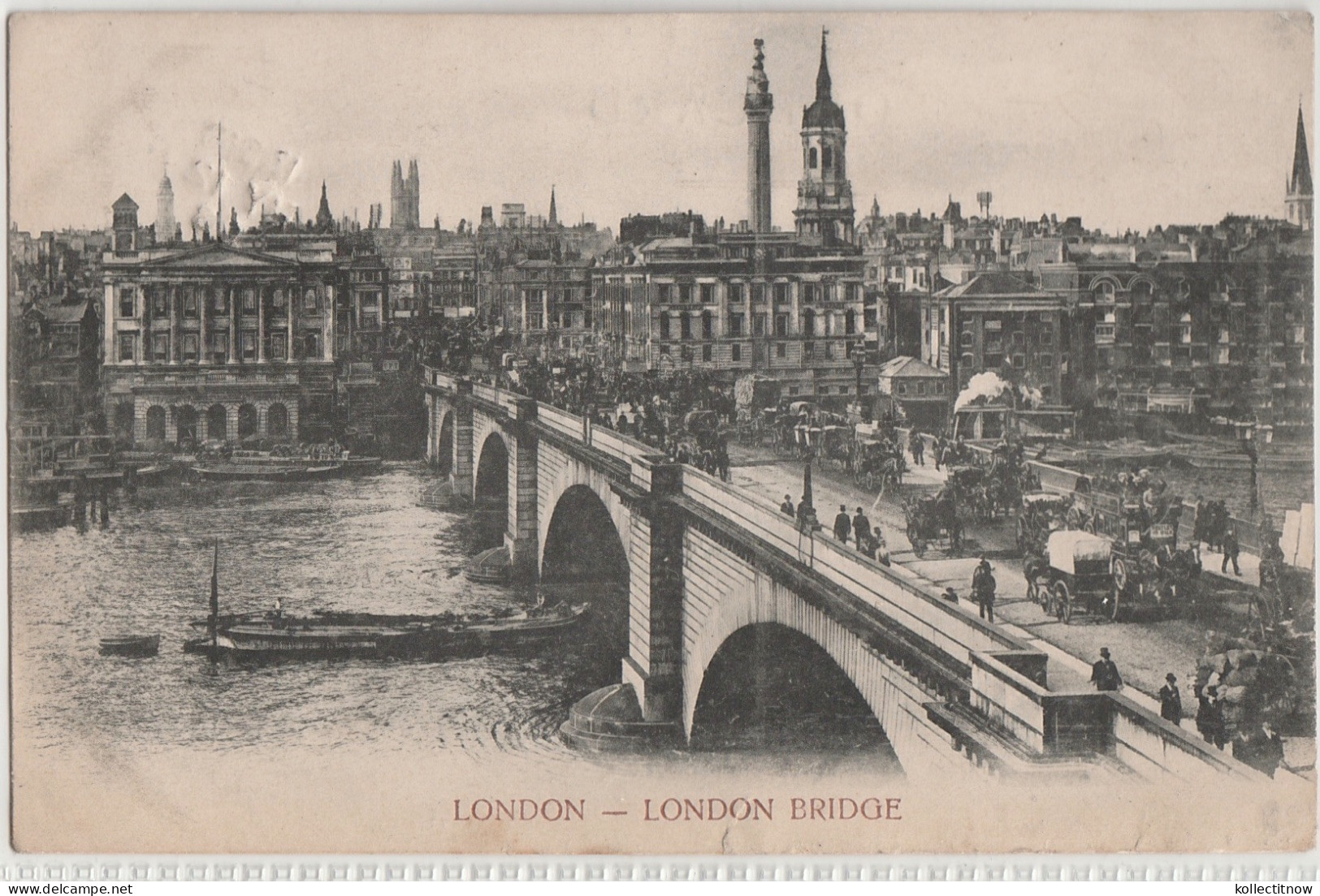 LONDON - LONDON BRIDGE - River Thames