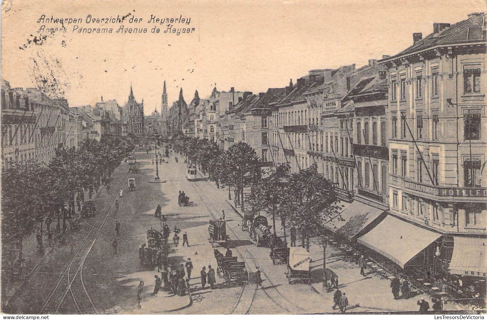 Belgique - Antwerpen - Overzicht Der Keyderley - Panorama Avenue De Keyser - Tram - AV - Carte Postale Ancienne - Antwerpen