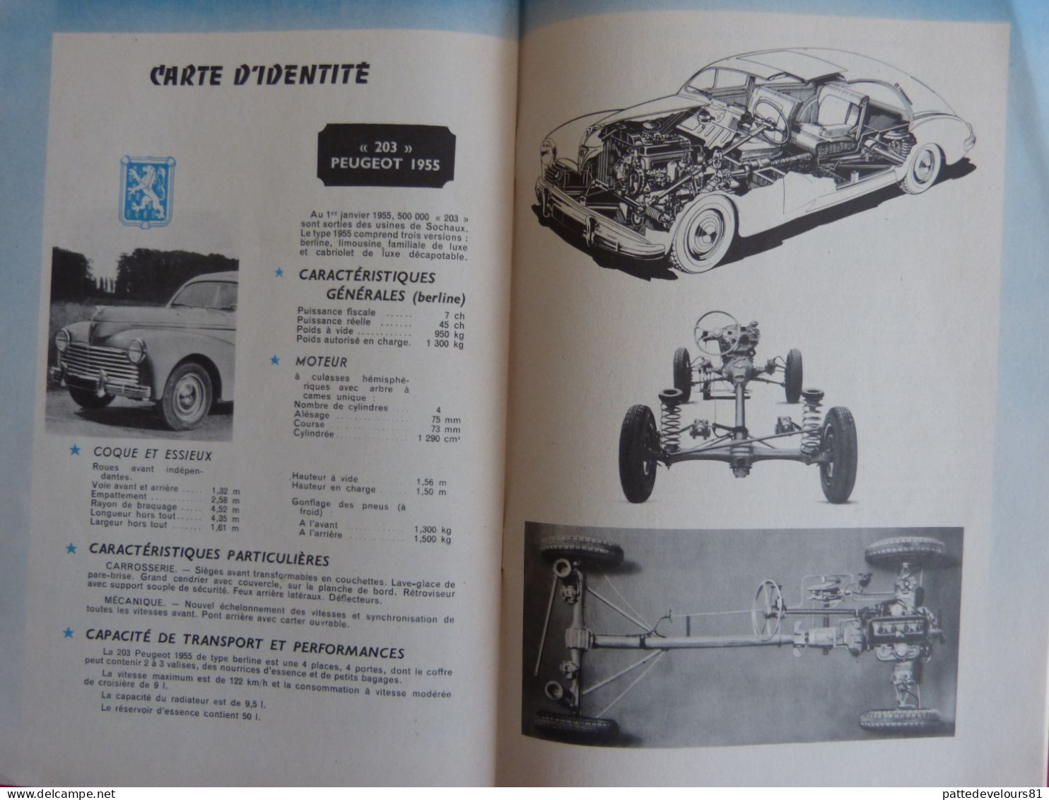 "TRANSMONDIA" ORLY Aéroport Tour De Contrôle Airport Flughafen Luchthaven + PEUGEOT 203 + RENAULT 4 CV Automobile - Luchtvaart