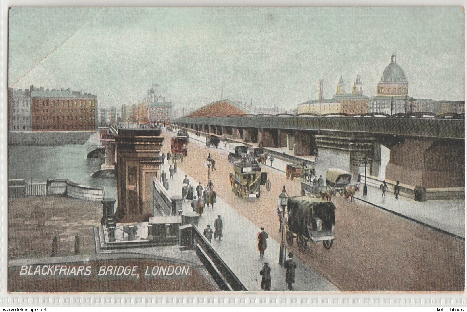 LONDON - BLACKFRIARS BRIDGE - River Thames