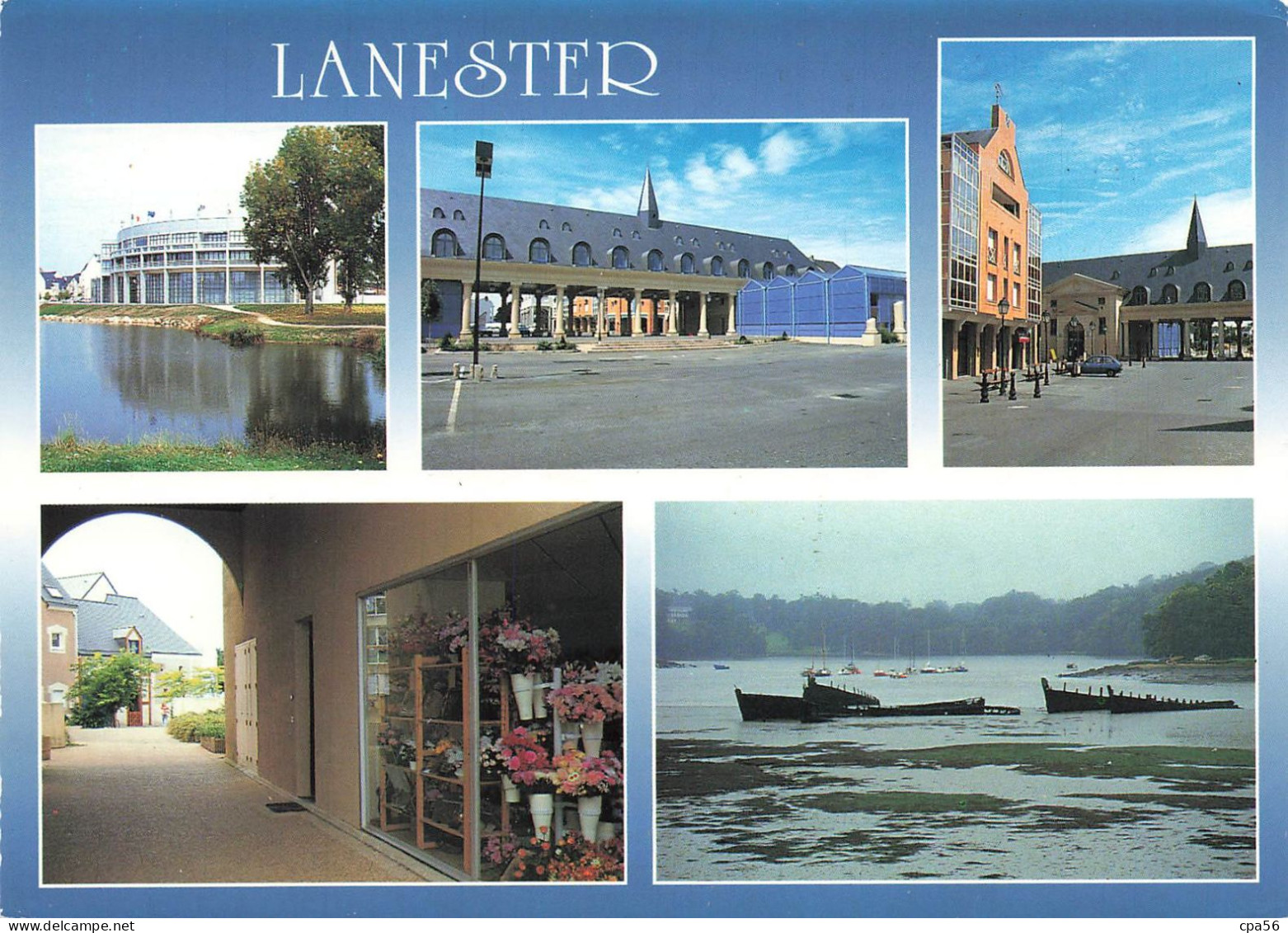 LANESTER - Carte Multivues JOS 6-4068 - Lanester