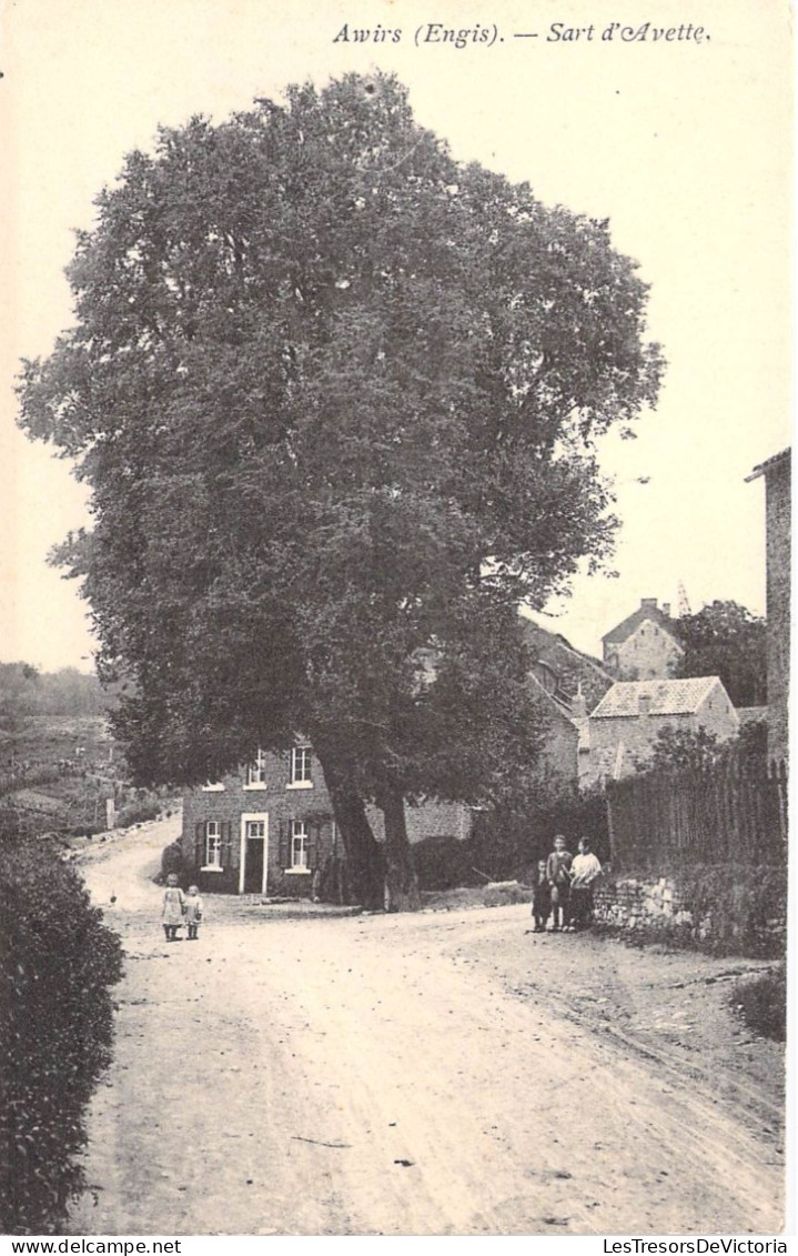 Belgique - Awirs - Engis - Sart D'Avette - Animé - Enfant - Carte Postale Ancienne - Engis