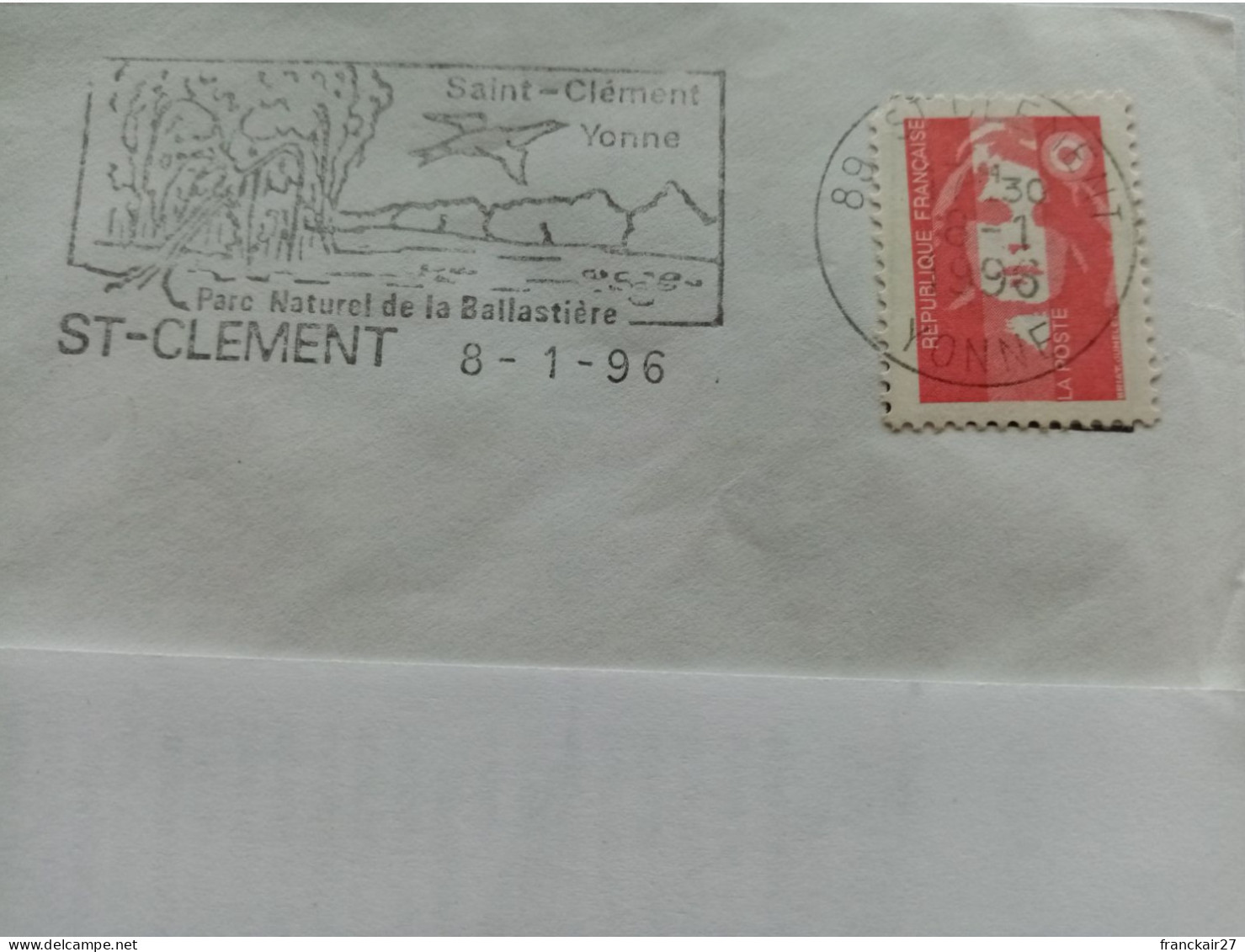 Saint Clément, Parc Naturel De La Ballastière - Mechanical Postmarks (Advertisement)