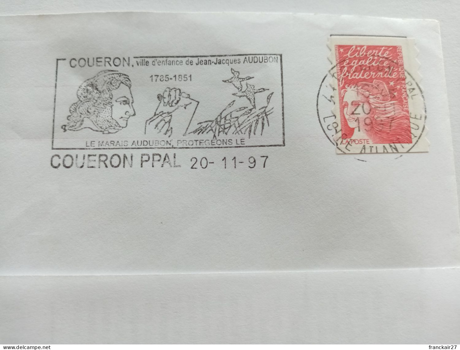 Coueron Ppal, Canards - Mechanical Postmarks (Advertisement)