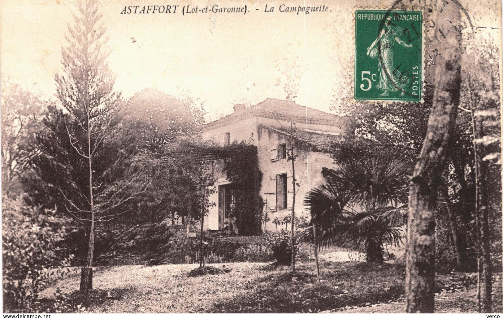 Carte POSTALE De   ASTAFFORT - La Campaguette - Astaffort