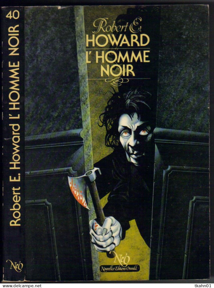 NEO-FANTASTIQUE-S-F N° 40 " L'HOMME NOIR " HOWARD DE 1982 - Neo