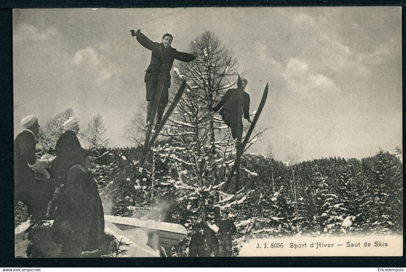 CPA - Carte Postale - France - Sport D'Hiver - Saut à Skis (CP22513OK) - Sports D'hiver