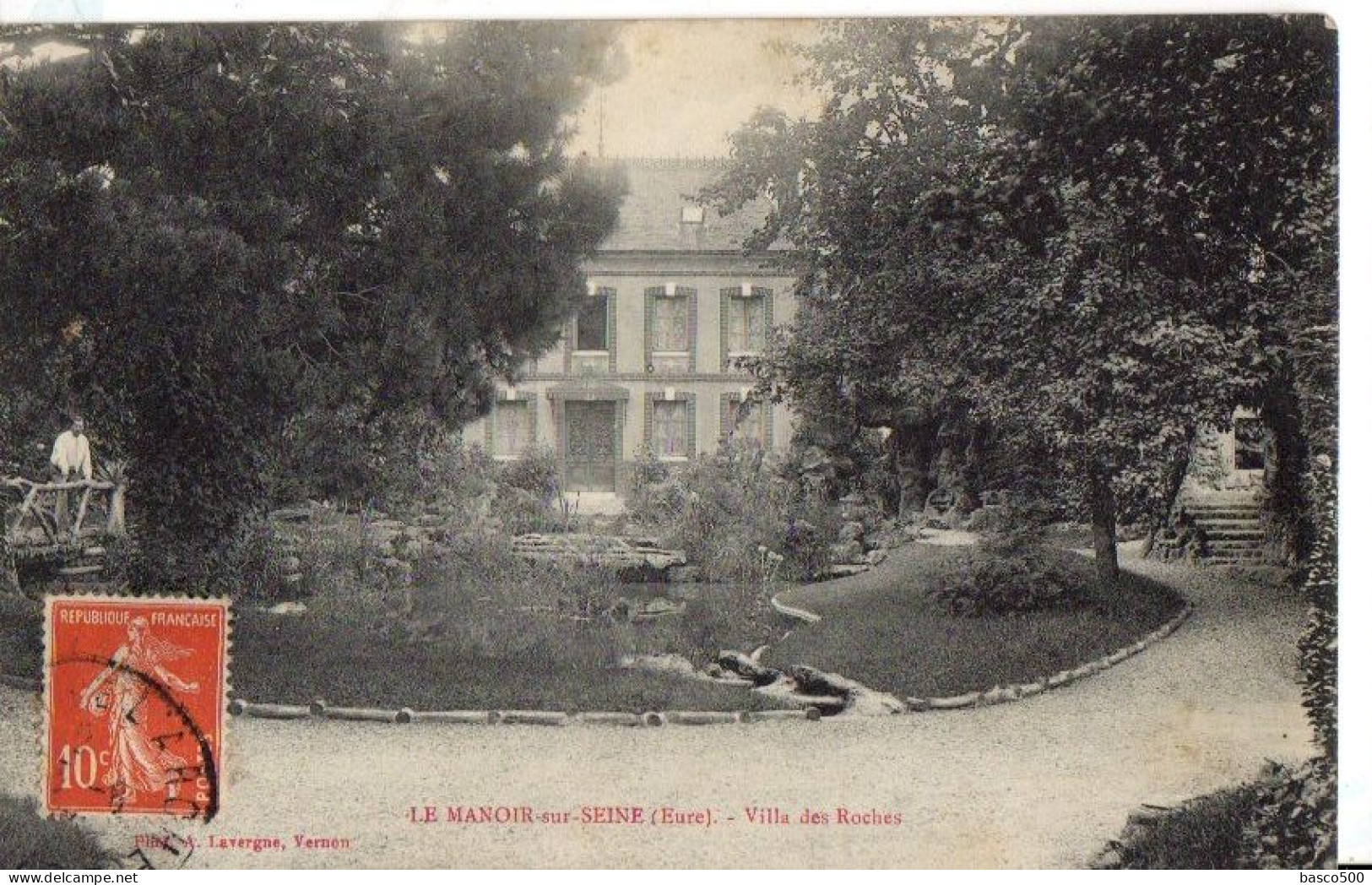 1908 Le MANOIR Sur SEINE - Villa Des ROCHES - Le Manoir