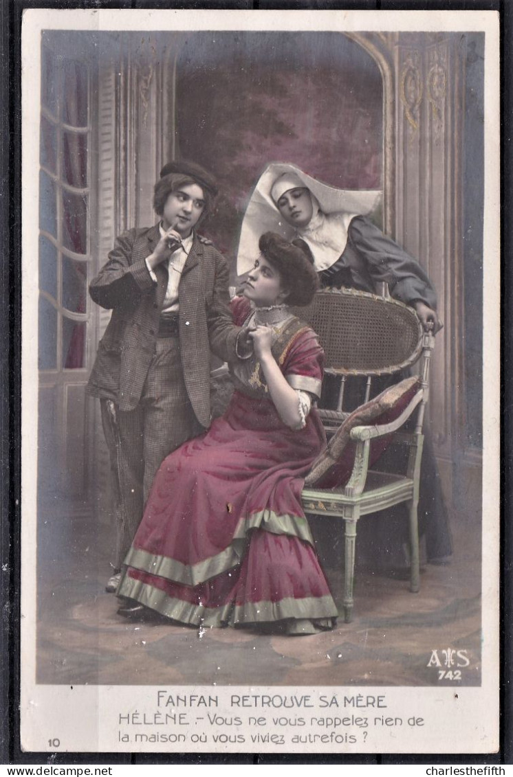 CPA OPERA OPERETTE * FANFAN LA LIMACE * Fanfan Retrouve Sa Mère - Opéra