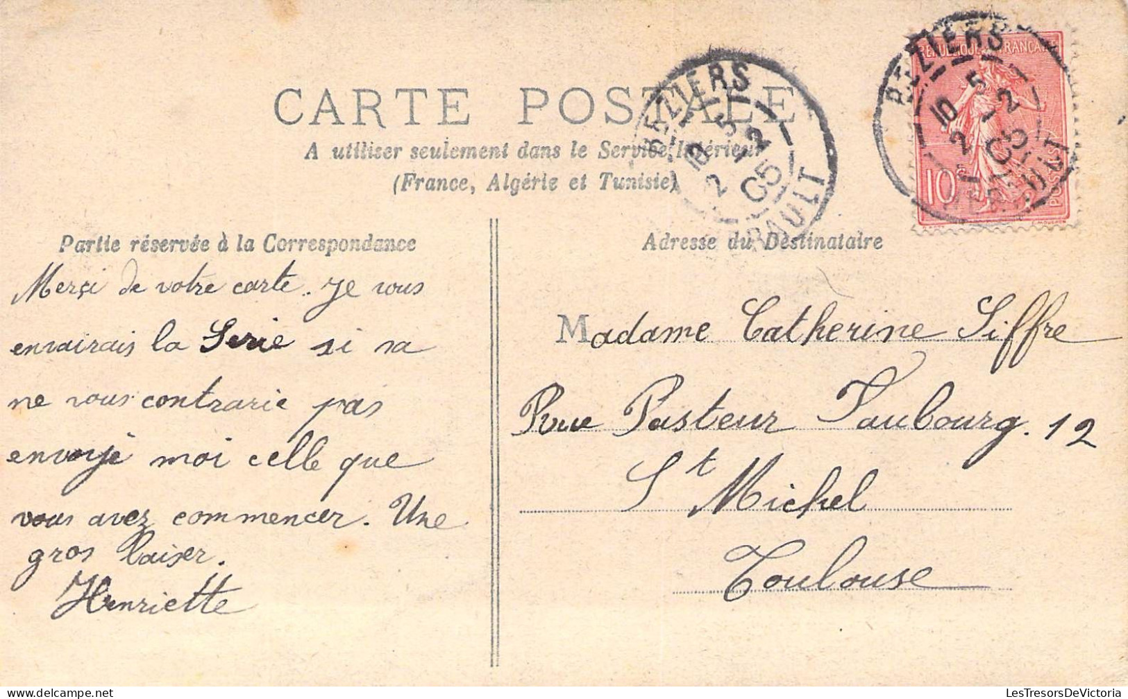 Fantaisies - Lot De 6 Cartes Formant Une Historiette - Vélo - Colorisé - Carte Postale Ancienne - Other & Unclassified