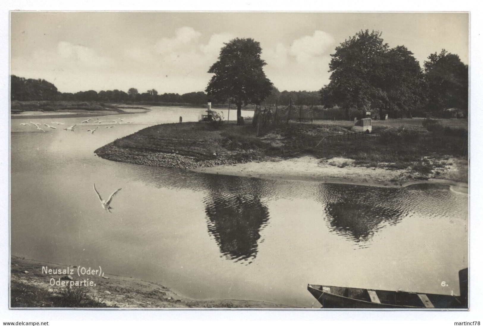 Neusalz Oder Oderpartie 1932 Schlesien Niederschlesien Nowa Sól Lebus - Schlesien