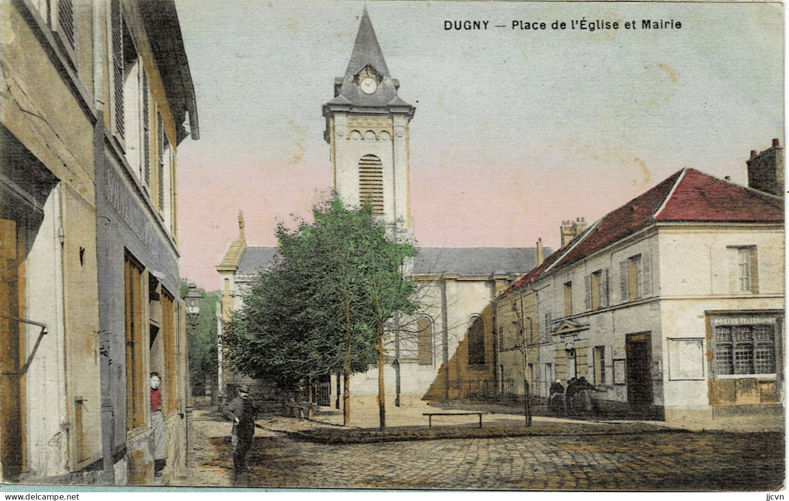 ++ 93 ++ Seine Saint Denis - Dugny - Place De L' Eglise Et Mairie - Dugny