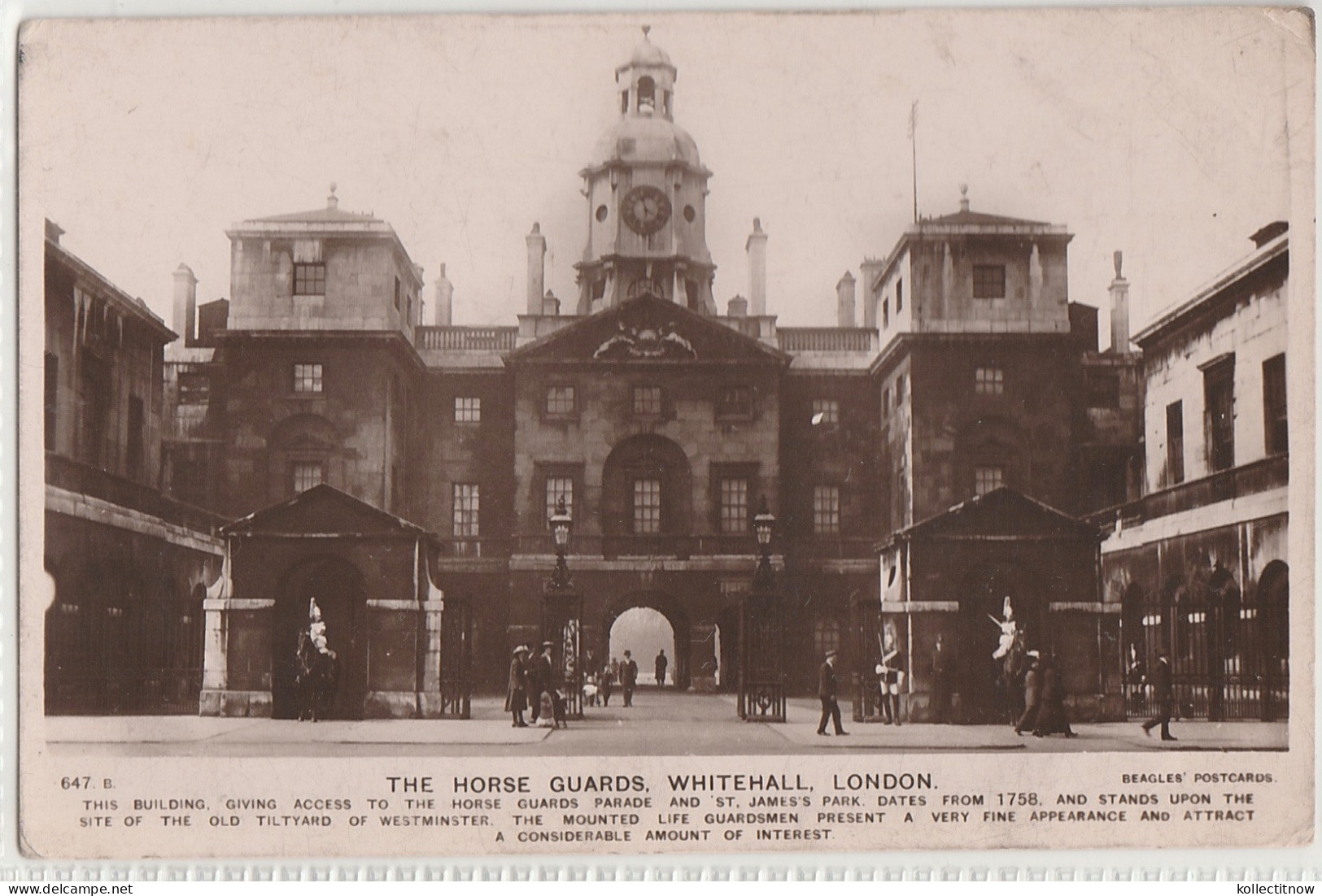 THE HORSE GUARDS - WHITEHALL - LONDON - Whitehall