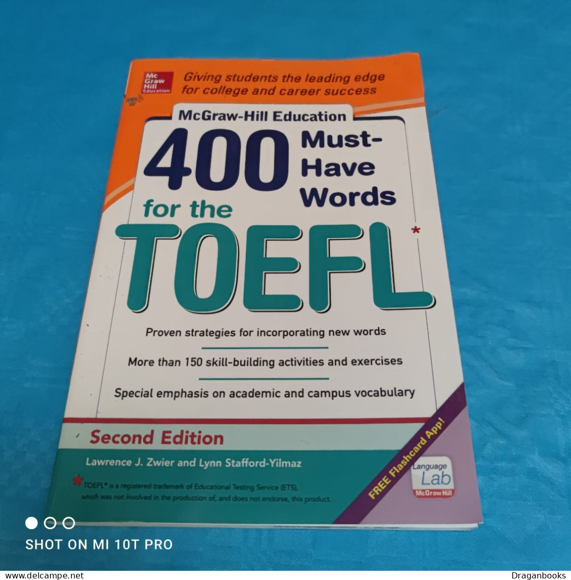 Lawrence J. Zwier / Lynn Stafford Yilmaz - 400 Must Have Words For The Toefl - Livres Scolaires