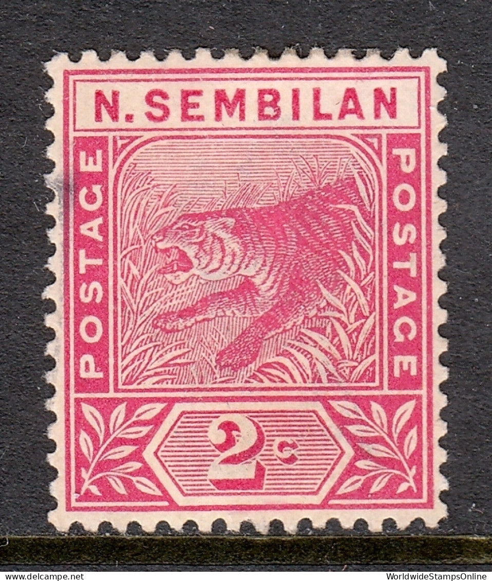 Malaya (Negri Sembilan) - Scott #3 - Used - SCV $15 - Negri Sembilan