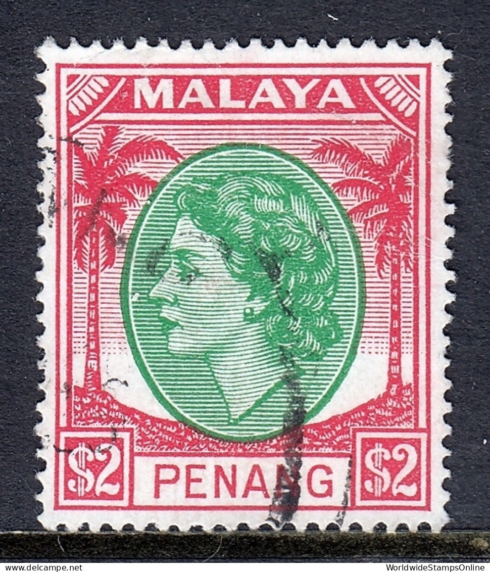 Malaya (Penang) - Scott #43 - Used - SCV $4.25 - Penang