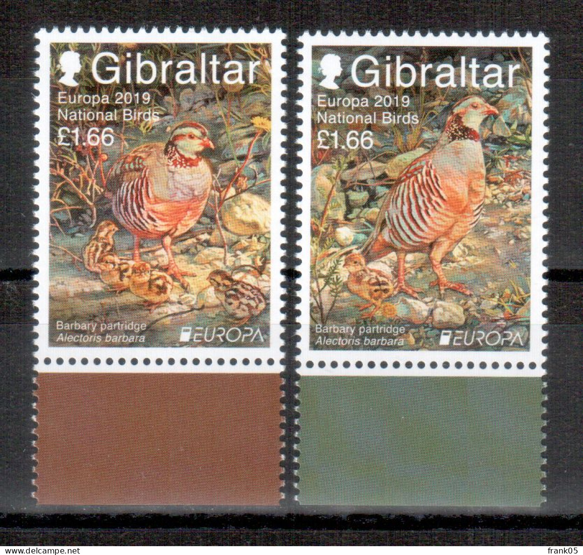 Gibraltar 2019 EUROPA ** - 2019