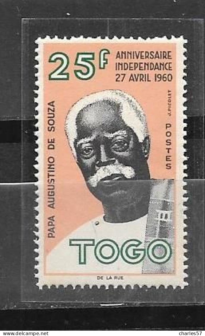 Togo-Poste  N° 332 ** Portrait Du Père Augusto De Souza - Autres & Non Classés