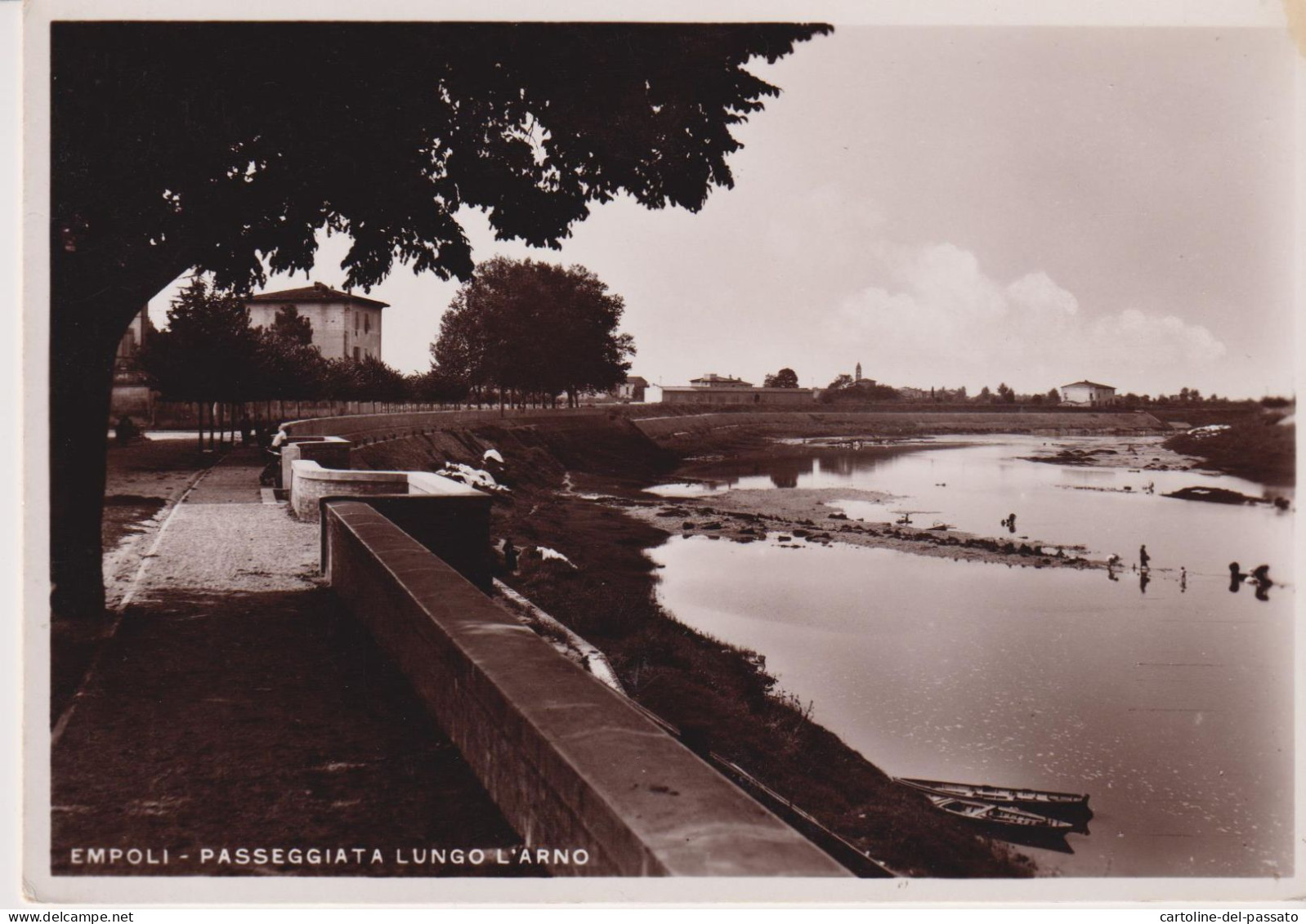 Empoli - Passeggiata Lungo L'Arno  FOTOGRAFICA  NO VG - Empoli