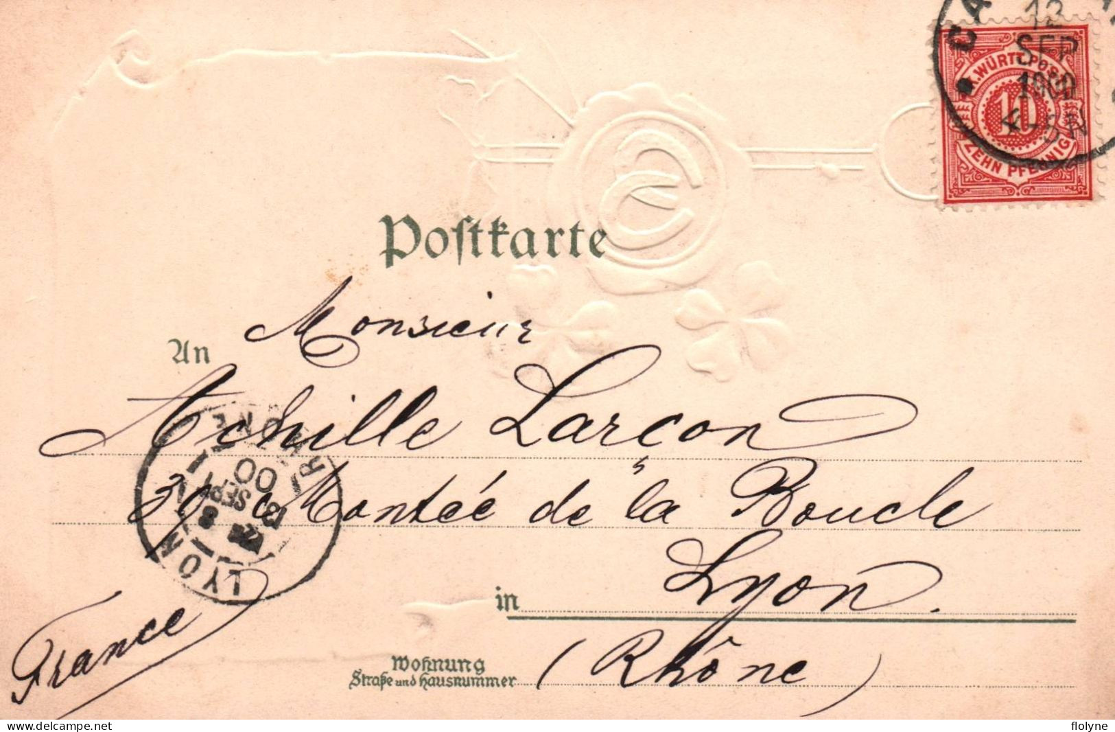 Gruss Aus CANNSTATT - Stuttgart - Souvenir De La Ville - Kursaal - Casino - Cpa 1900 ! - Allemagne Germany - Stuttgart