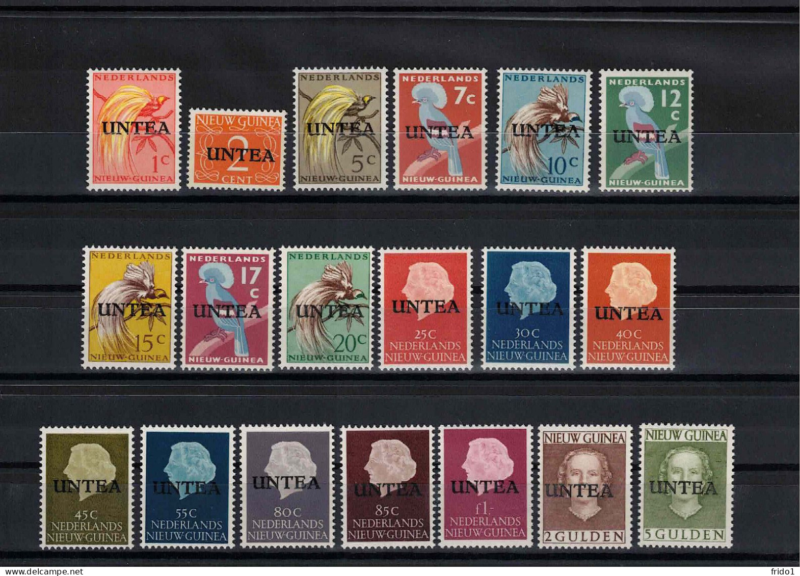 UN Interim Administration Mission In Netherlands New Guinea - UNTEA Complete Set Postfrisch / MNH - Ongebruikt