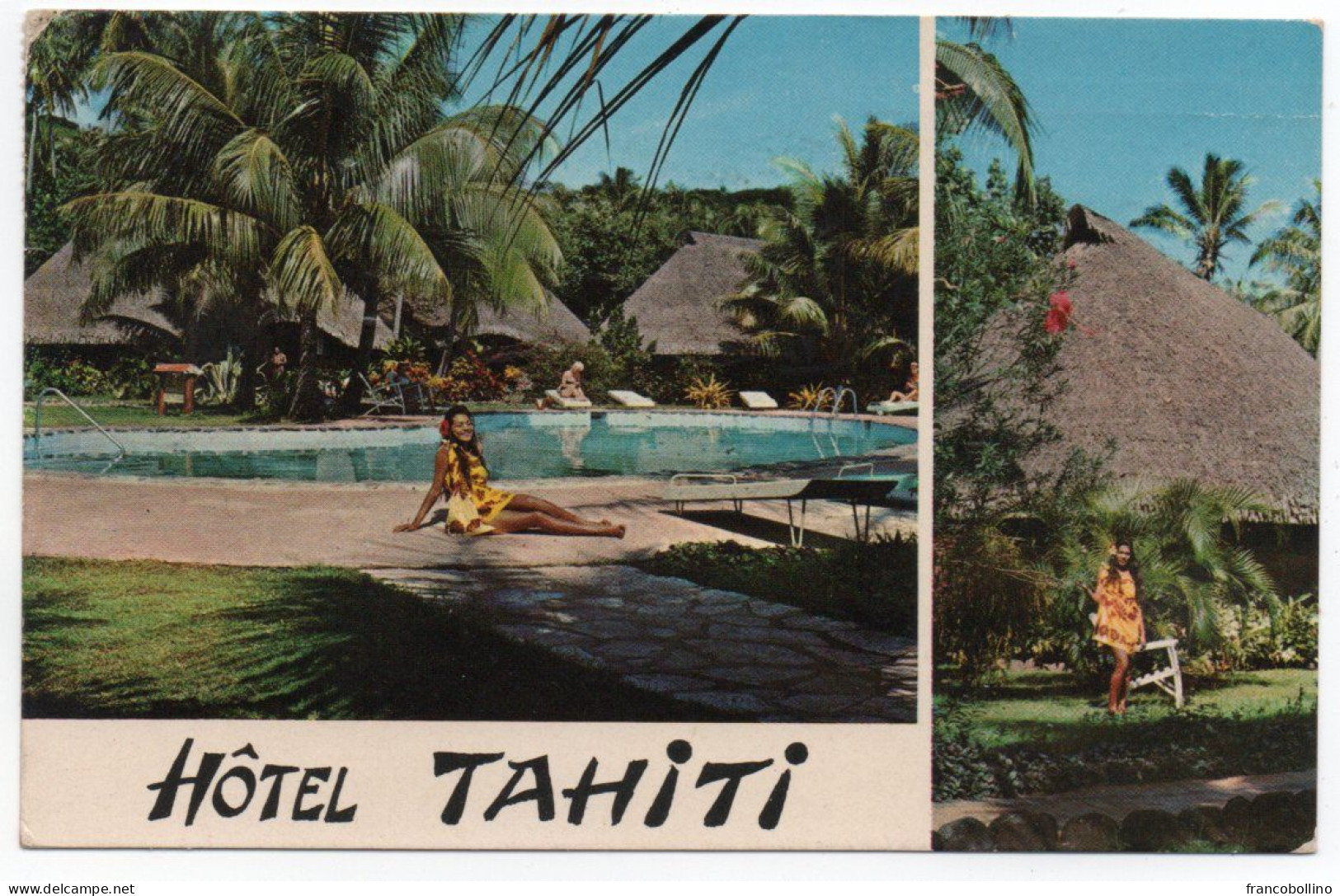 POLYNESIE FRANCAISE/FRENCH POLYNESIA - L' HOTEL TAHITI / THEMATIC STAMP-DANCERS - Polynésie Française