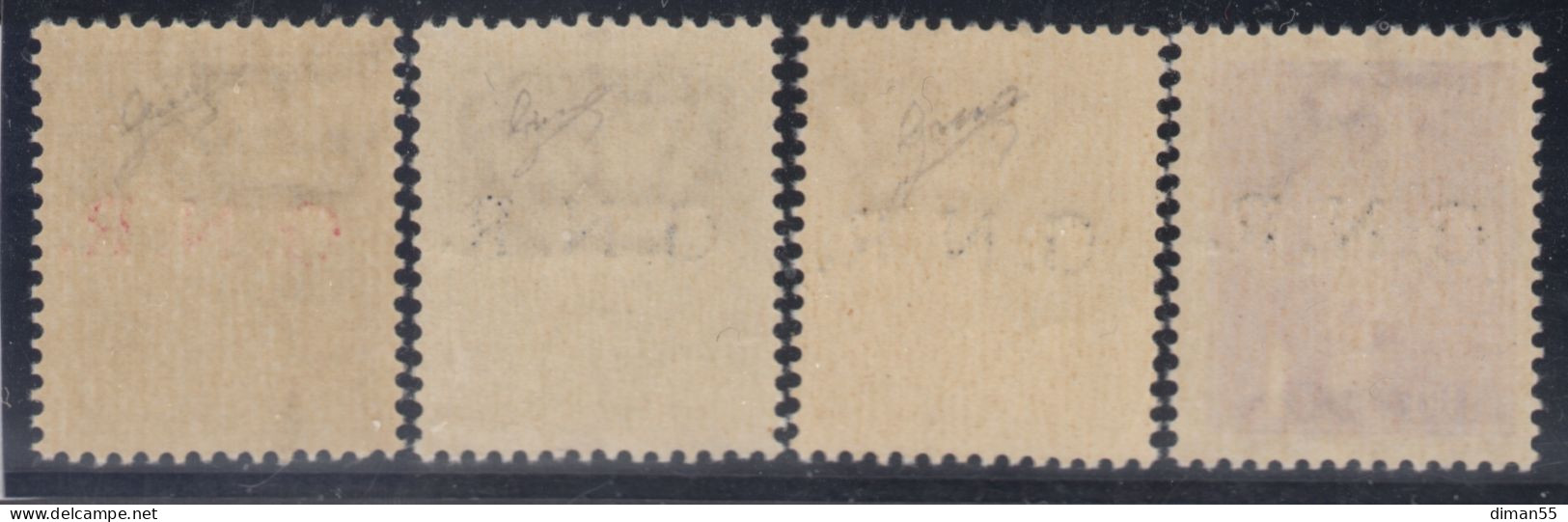 Italy - 1944 R.S.I. - N.A 117-118-119-121 Emiss. VERONA  - CERTIFICATO BIONDI - Gomma Integra  MNH** - Correo Aéreo