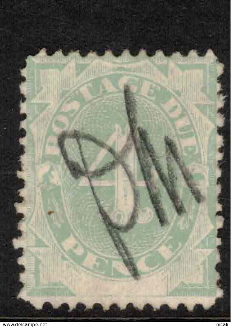 AUSTRALIA 1902 4d Emerald-Green Postage Due Wmk Upright SG D26w U ZZ7 - Postage Due