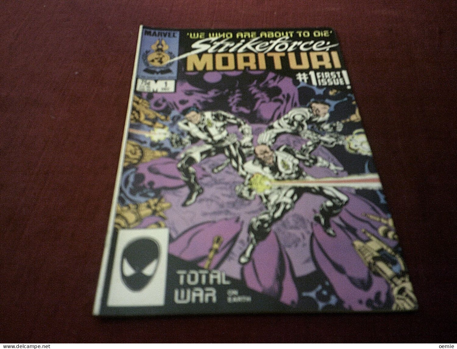 STRIKEFORCE  MORITURI   N°  1  DEC  1986 - Marvel