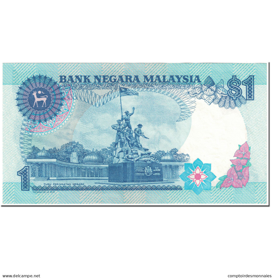 Billet, Malaysie, 1 Ringgit, 1986, Undated (1986), KM:27A, NEUF - Malaysia