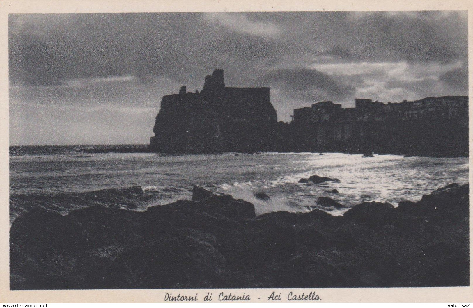 ACI CASTELLO - DINTORNI DI ACIREALE E CATANIA - PANORAMA CON IL CASTELLO - Acireale