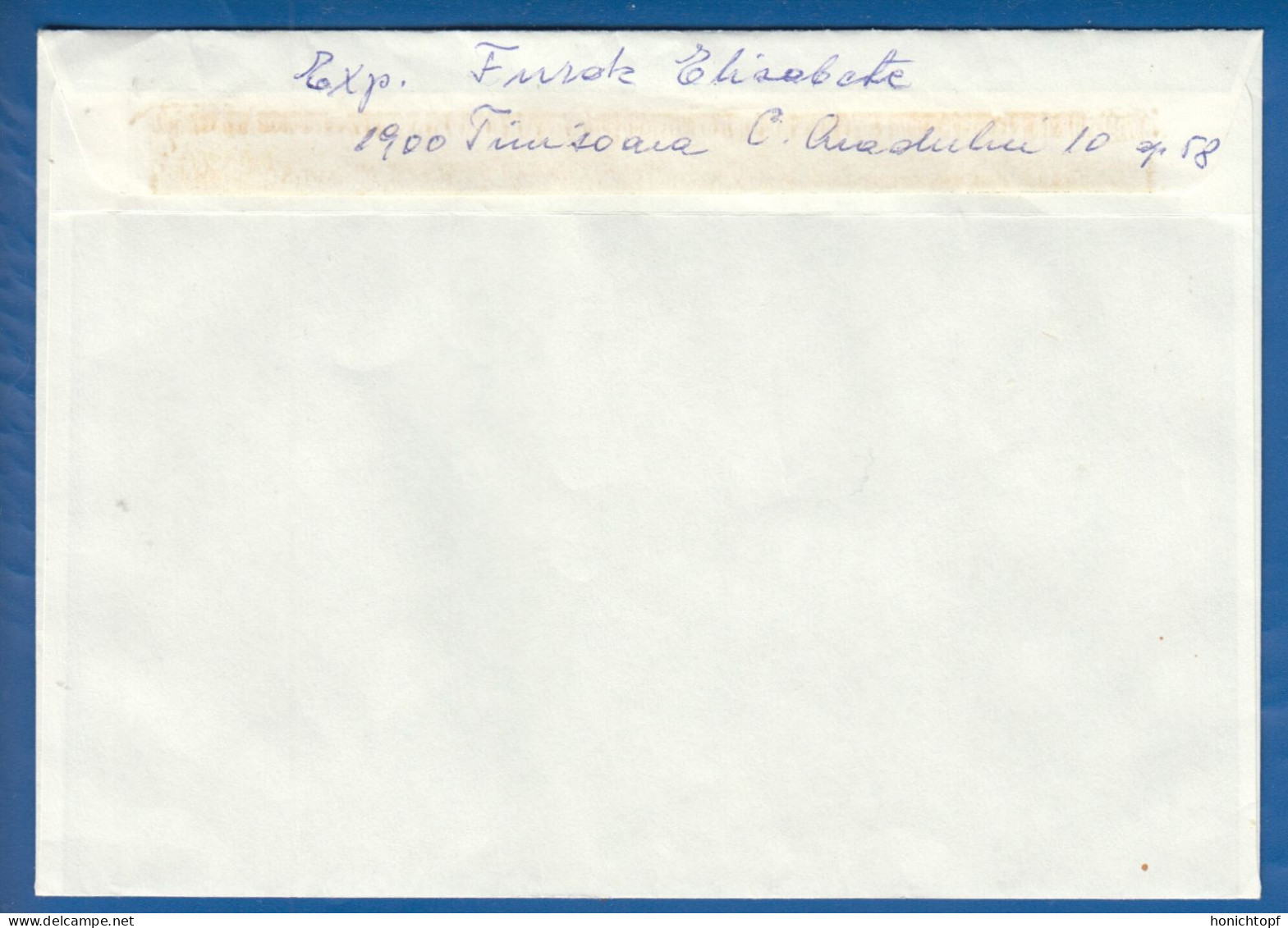 Rumänien; Brief Infla 2002; Timisoara; Romania - Storia Postale