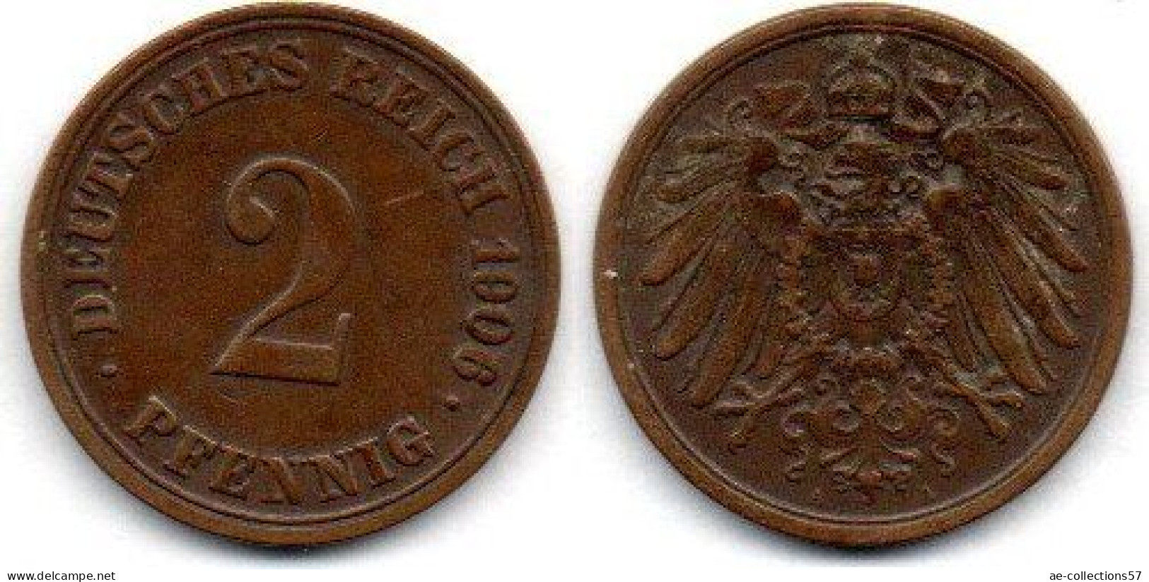 MA 20901 /  Allemagne - Deutschland - Germany 2 Pfennig 1906 A TTB - 2 Pfennig